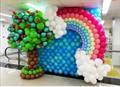 ARCOBALENO GIGANTE CON NUVOLE (COMP 142)