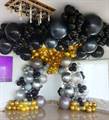 CATENA ORGANICA DI PALLONCINI DIRAMATA SUL SOFFITTO (COMP 222)