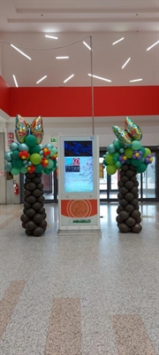 ALBERI DI PALLONCINI CON FARFALLA (COMP 253)