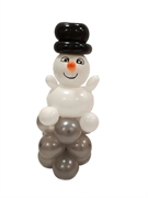 CENTRO TAVOLA PUPAZZO DI NEVE NATALE (COMP 314)