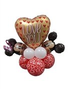 CENTRO TAVOLA MINNIE E TOPOLINO LOVE (COMP 327)