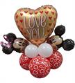 CENTRO TAVOLA MINNIE E TOPOLINO LOVE (COMP 327)
