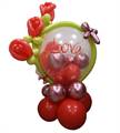 CENTRO TAVOLA ROSE LOVE MAMMA (COMP 405)