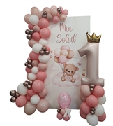 KIT PANNELLO PERSONALIZATO CON PALLONI (COMP 411)