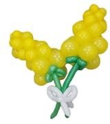 MAZZO DI 2 MIMOSE CON FIOCCO FESTA DELLA DONNA (COMP71)