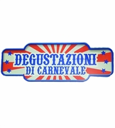 POLIONDA SAGOMATO DEGUSTAZIONE DI CARNEVALE 48X138CM (GRA038)