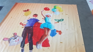 BANNER GENERICO CARNEVALE CON BAMBINI 220X240 CM (GRA076)