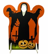 GRAFICA SAGOMA FANTASMA FRONTE E RETRO (GRA425)