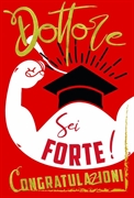 BIGLIETTO AUGURI LAUREA DOTTORE (LA.6795-1)