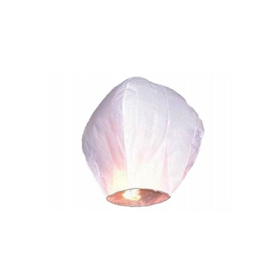 LANTERNA VOLANTE BIANCA 37x53x95CM (LAMP5T-008-KARTO)