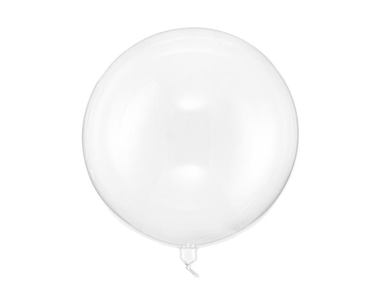 PALLONCINI BUBBLE TONDO TRASPARENTE 45CM (ORB16-1-KARTON)