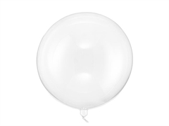 PALLONCINI BUBBLE TONDO TRASPARENTE 45CM (ORB16-1-KARTON)