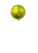 PALLONCINO IN MYLAR MINI SHAPE TONDO ORO 25CM (RSR10-A01)