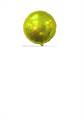 PALLONCINO IN MYLAR MINI SHAPE TONDO ORO 25CM (RSR10-A01)