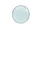 PALLONCINO IN MYLAR MINI SHAPE TONDO ARGENTO 25CM (RSR10-A02)