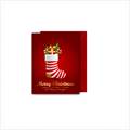 BIGLIETTO AUGURI NATALIZIO MERRY CHRISTMAS (XMCRD00008)
