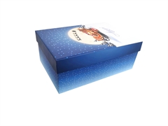 SCATOLA NATALIZIA SLED 21x15x8,5 cm (XMPKG00057)