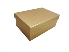 SCATOLA NATALIZIA GOLD 21x15x8,5 cm (XMPKG00156)