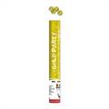 TUBO SPARACORIANDOLI COLORE ORO 40CM (Y0062)