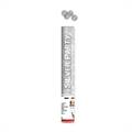 TUBO SPARACORIANDOLI COLORE ARGENTO 40CM (Y0063)