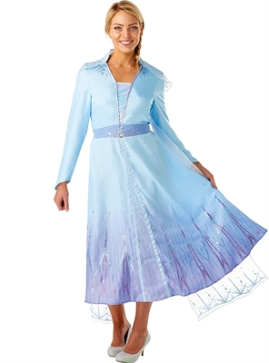 COSTUME ADULTO FROZEN II ELSA TAGLIA L (300285-L)