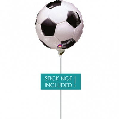 PALLONCINO IN MYLAR MINI SHAPE PALLONE DA CALCIO 25CM (08747 02)