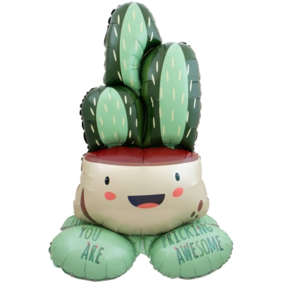 PALLONCINO IN MYLAR AIRLOONZ CACTUS 53X81CM (28591)