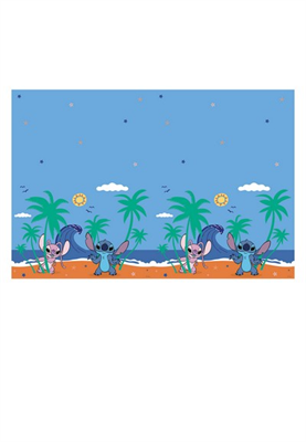 TOVAGLIA IN PLASTICA LILO&STITCH 120X180CM (5PR96911)