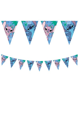 FESTONE BANDIERINE IN CARTA LILO& STITCH  2,3MT (5PR96913)