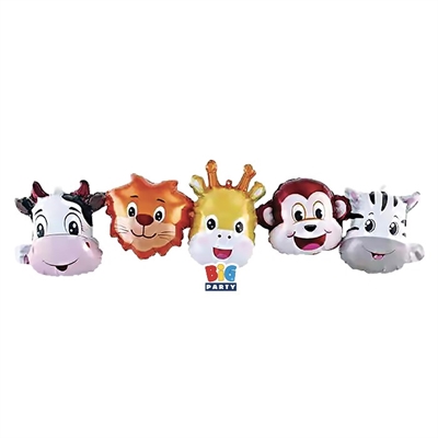PALLONCINO IN MYLAR GHIRLANDA ANIMALI 105X32CM (43143)