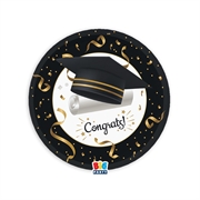 PIATTI IN CARTONCINO GRADUATION 18CM 6PZ (76166)