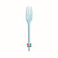 FORCHETTE ECOLOR COMPOSTABILI AZZURRO 16CM 20PZ (76386)