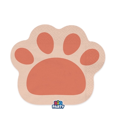 TOVAGLIOLI SAGOMATI ZAMPA 33X33CM 16PZ (76584)