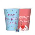 BICCHIERI IN CARTONCINO CAKE PARTY  250ML 6PZ (76623)