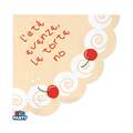 TOVAGLIOLI CAKE PARTY 33X33CM 16PZ (76624)