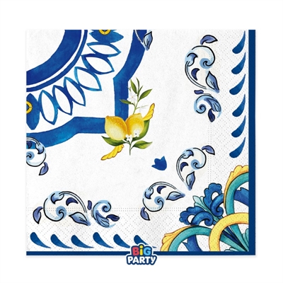 TOVAGLIOLI AMALFI 33X33CM 16PZ (76628)