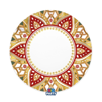 PIATTI IN CARTONCINO DELHI 24CM 6PZ (76629)