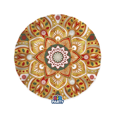 PIATTI IN CARTONCINO DELHI 18CM 6PZ (76630)