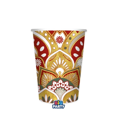 BICCHIERI IN CARTONCINO DELHI 250ML 6PZ (76631)