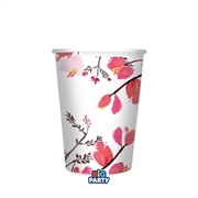 BICCHIERI IN CARTONCINO SAKURA 250ML 6PZ (76635)