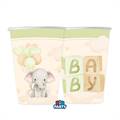 BICCHIERI IN CARTONCINO BABY ELEPHANT  250ML 6PZ (76735)