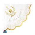 TOVAGLIOLI  CRESIMA 25X25CM 16PZ (76747)