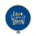 PIATTI IN CARTONCINO LOVE YOU DAD 18CM 6PZ (76765)