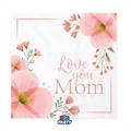 TOVAGLIOLI LOVE YOU MOM 33X33CM 16PZ (76771)