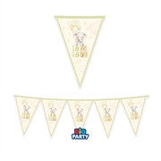 FESTONE BANDIERINE IN CARTA BABY ELEPHANT 300X30CM (76852)