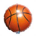 PALLONCINO IN MYLAR PALLA BASKET 45CM (76958)