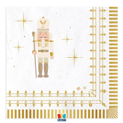 TOVAGLIOLI GOLD SCHIACCIANOCI 33X33CM 16PZ (76336)