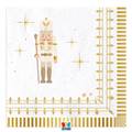 TOVAGLIOLI GOLD SCHIACCIANOCI 33X33CM 16PZ (76336)