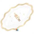 RAVIERE GOLD SCHIACCIANOCI 36X20CM 2PZ (76337)