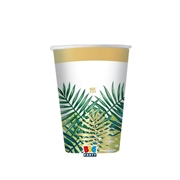 BICCHIERI IN CARTONCINO TROPICAL 250CC 6PZ (74333)